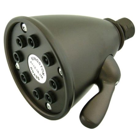 FURNORAMA 8 Spray Nozzles Power Jet Shower Head - Oil Rubbed Bronze FU650604